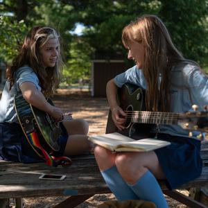 Two Interlochen Arts Camp singer-songwriters share works-in-progress during their recreation hour. 